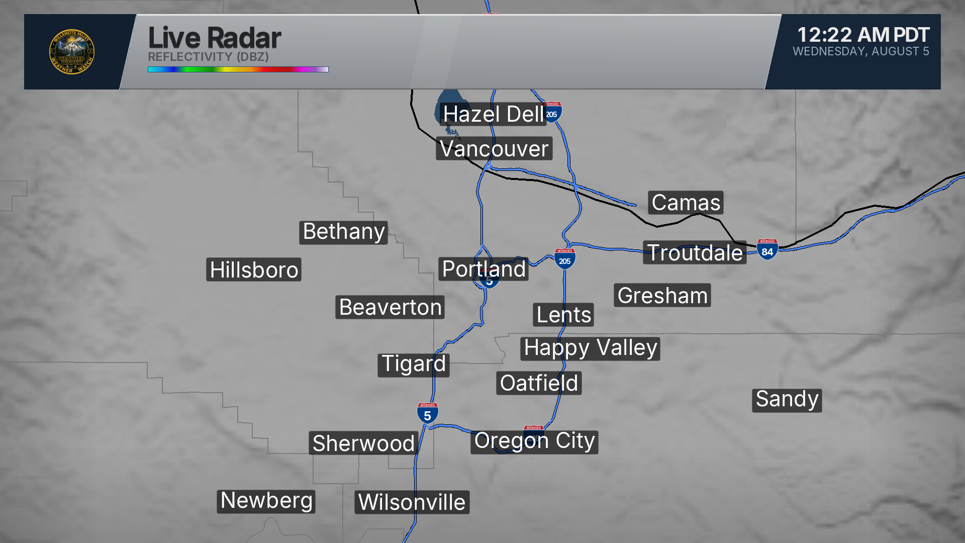 Live radar